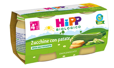 HIPP BIO OMOG ZUCCHINE/PAT2X80