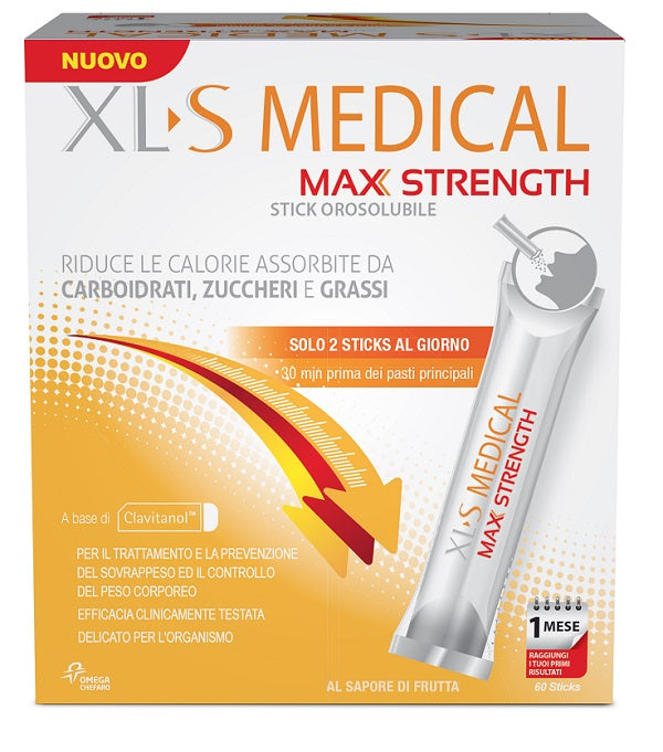 XLS MEDICAL MAX STRENGTH60STIC