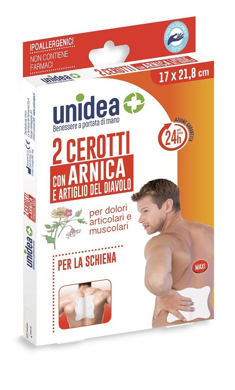 UNIDEA CER ARNICA 17X21,8CM 2P