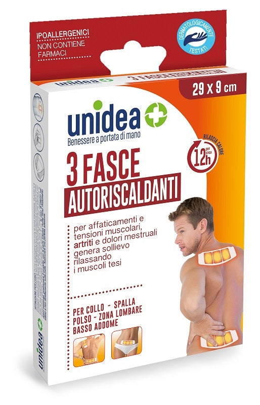 UNIDEA FASCIA RISCALDANTE 3PZ