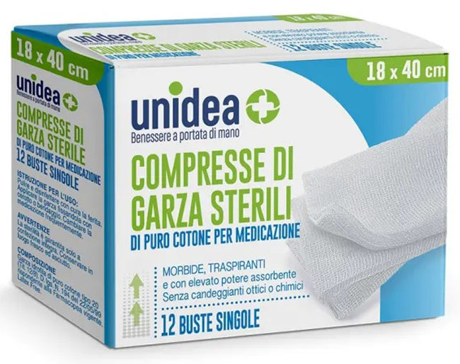 UNIDEA GARZA COT 18X40CM 12PZ