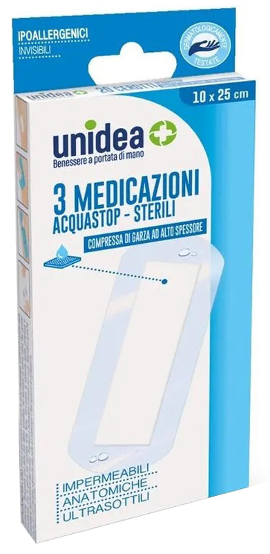 UNIDEA MEDIC IMP 10X25CM 3PZ