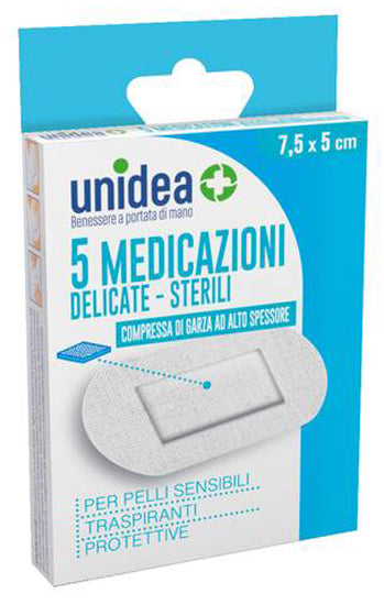 UNIDEA MEDIC TNT 7,5X5CM 5PZ