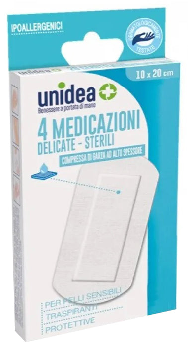 UNIDEA MEDIC TNT 10X20CM 4PZ