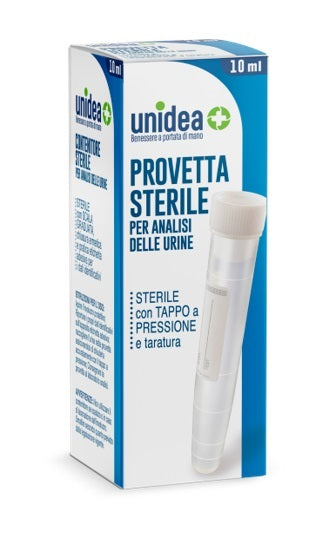 UNIDEA PROVETTA URINE 10ML