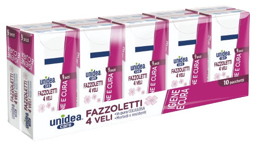 UNIDEA FAZZOLETTI 10PACCH 9PZ