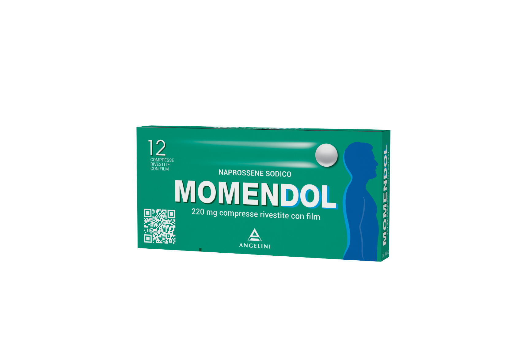 MOMENDOL*12CPR RIV 220MG