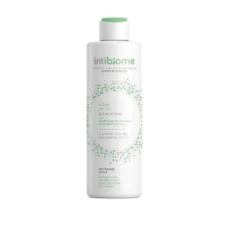 Intibiome Active pH 3.5 – Detergente Intimo con Timo e Pro Vitamina B5 (250 ml)