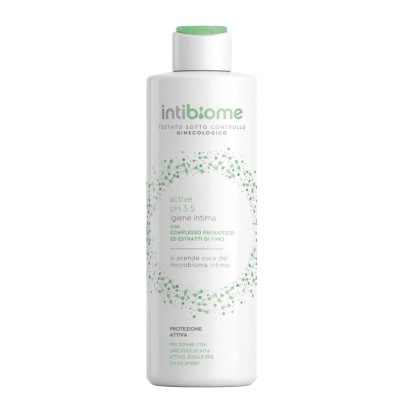 Intibiome Active pH 3.5 – Detergente Intimo Protezione Extra (500 ml) | Ideale per Donne Attive e Sportive