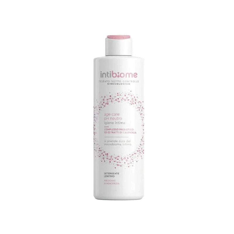 Intibiome Age Care pH Neutro – Detergente Intimo Delicato con Calendula (500 ml) | Equilibrio e Comfort Quotidiano