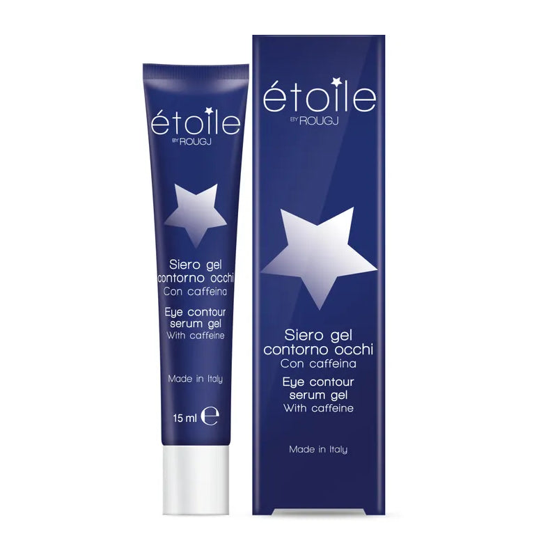 Rougj Étoile Crema Contorno Occhi Caffeina – Idratazione e Azione Defaticante (15ml)