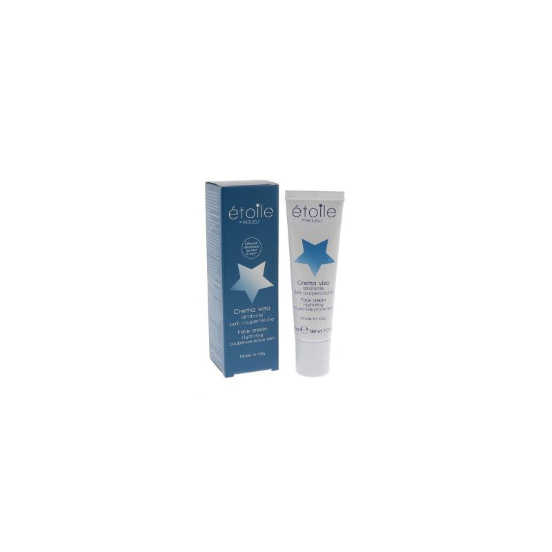 Rougj Étoile Crema Viso Idratante per Pelli Couperosiche – Protezione e Comfort (30ml)