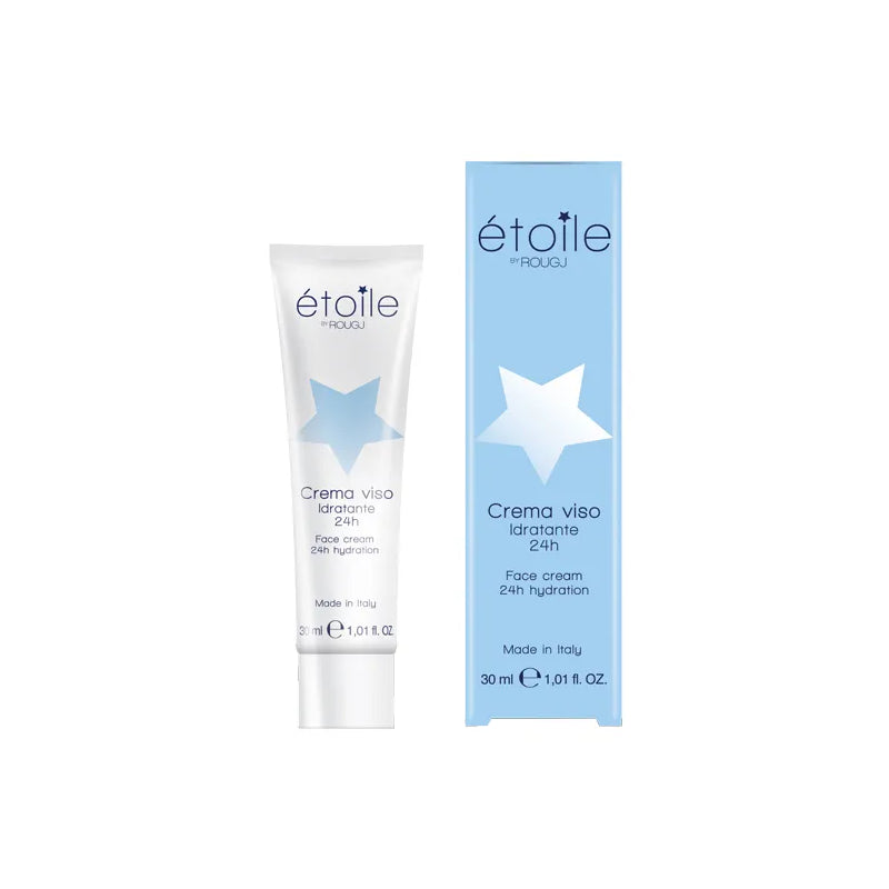 Rougj Étoile Crema Viso Idratazione 24H – Pelle Fresca e Morbida per Tutto il Giorno (30ml)