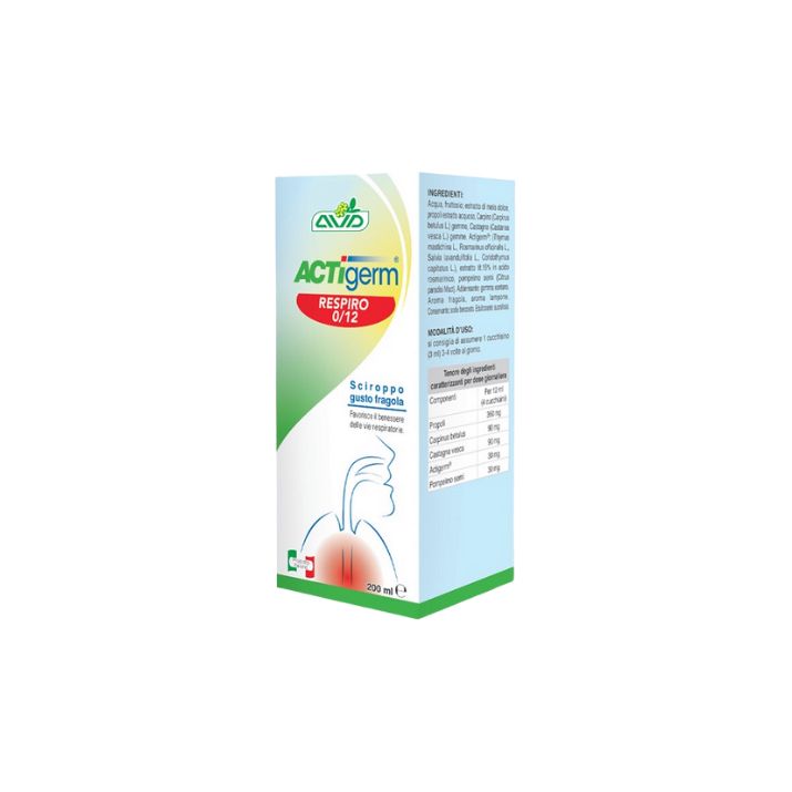 ACTIGERM RESPIRO 0-12 200ML