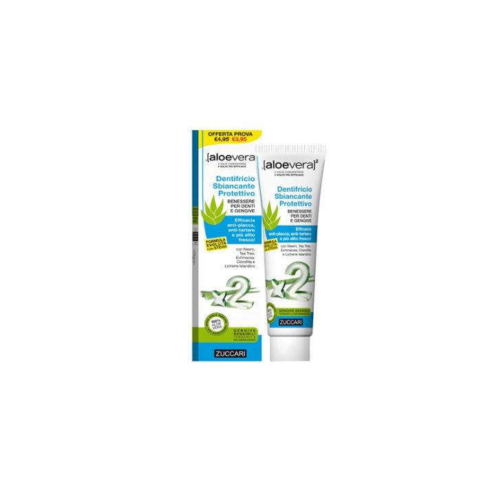 ALOEVERA2 Dentifricio Sbiancante Protettivo