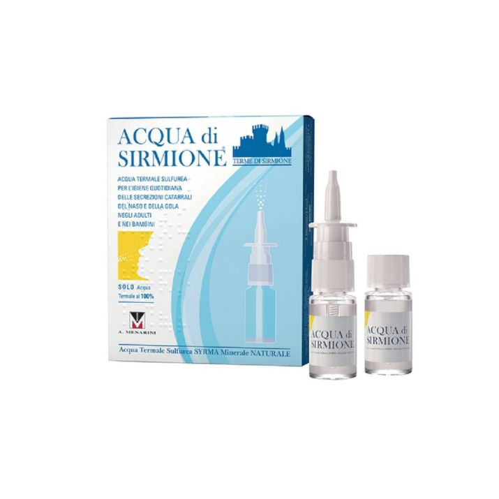 Acqua Di Sirmione 6 Flaconi da 15 ml con erogatore