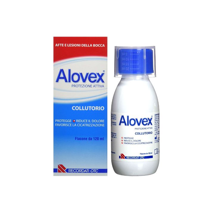 Alovex Collutorio Anti Afte Protezione Attiva da 120 ml