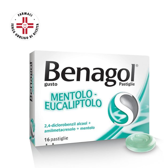 BENAGOL 16 PASTIGLIE MENTOLO EUCALIPTOLO