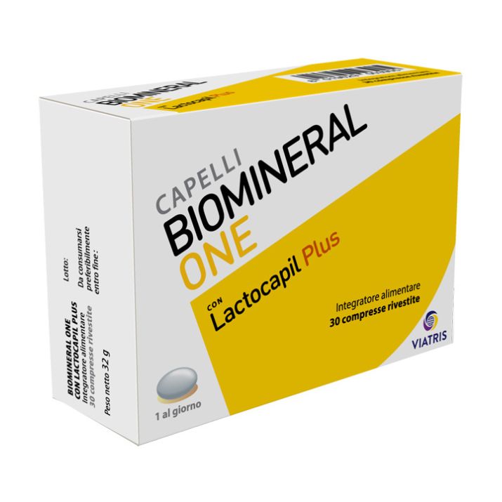 BIOMINERAL ONE LACTOCAPIL PLUS 30 COMPRESSE
