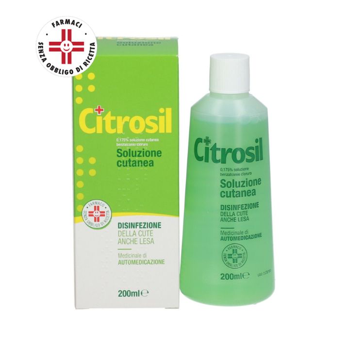 CITROSIL SOLUZIONE CUTANEA  200 ml 0.175%