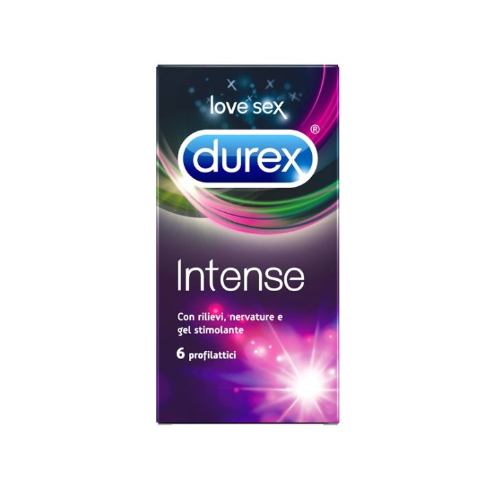 DUREX INTENSE ORGASMIC  6 Pezzi