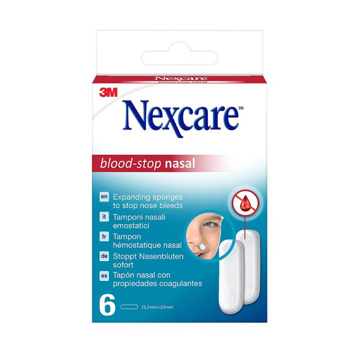 TAMPONI NASALI 3M NEXCARE BLOOD STOP N1700NP 6 PEZZI